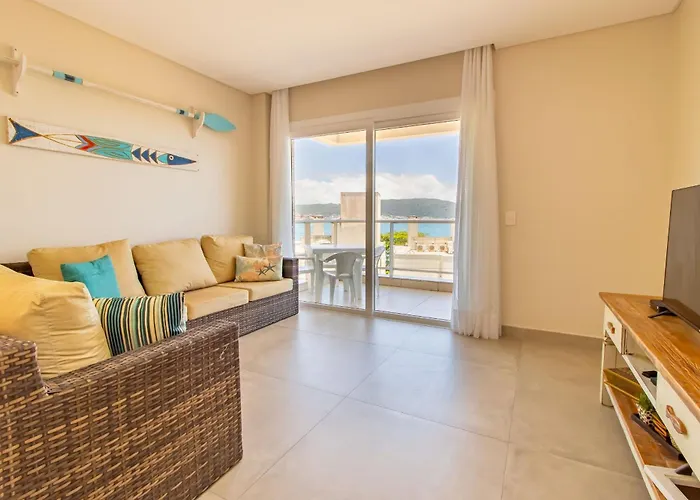 1078 - Apartamento Com Vista Para O Mar Em Bombinhas